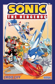 Front cover_Sonic The Hedgehog, Vol. 5: Crisis City