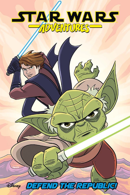 Front cover_Star Wars Adventures Vol. 8: Defend The Republic!