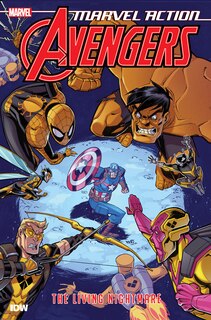 Front cover_Marvel Action: Avengers: The Living Nightmare (book Four)