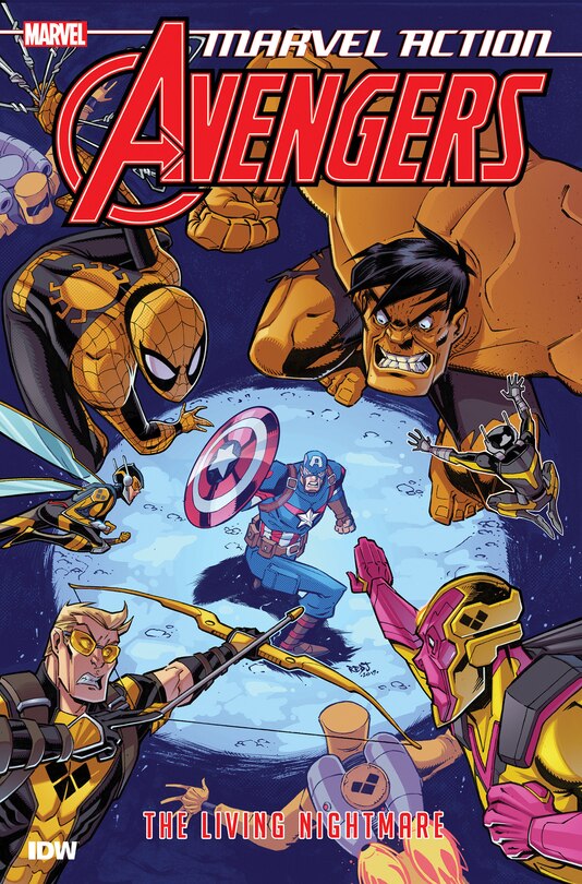 Front cover_Marvel Action: Avengers: The Living Nightmare (book Four)