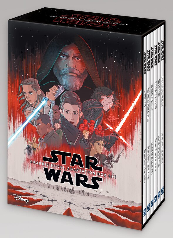 Couverture_Star Wars Episodes IV–IX Graphic Novel Adaptation Box Set
