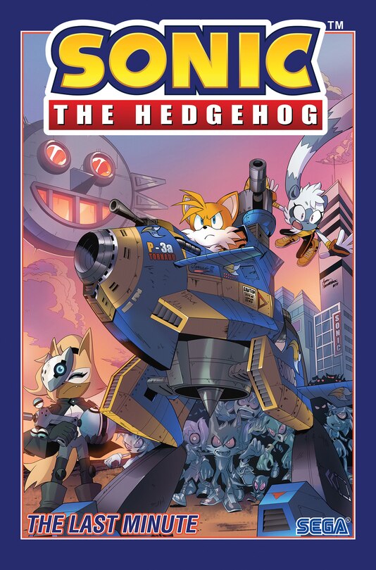 Front cover_Sonic The Hedgehog, Vol. 6: The Last Minute