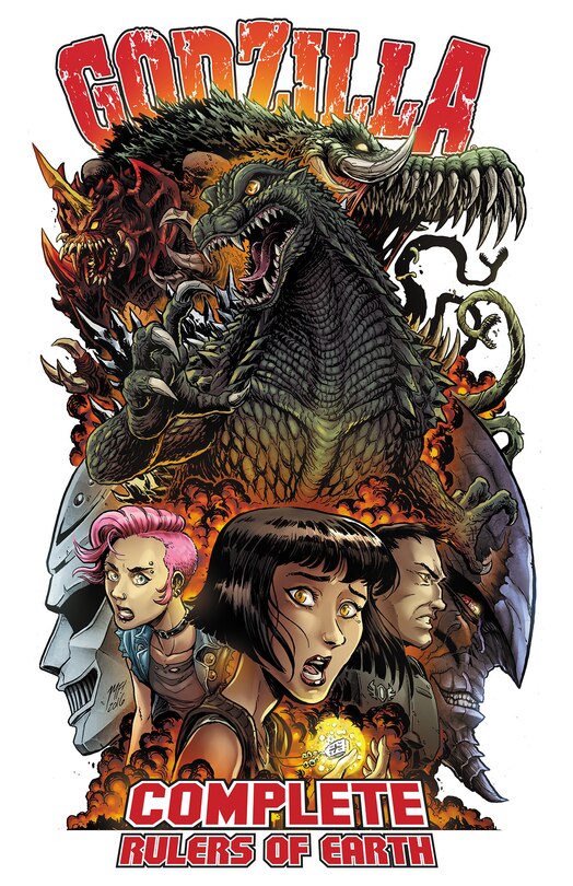 Front cover_Godzilla: Complete Rulers Of Earth Volume 1