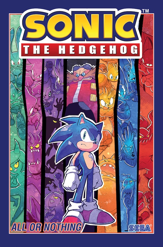 Front cover_Sonic The Hedgehog, Vol. 7: All Or Nothing