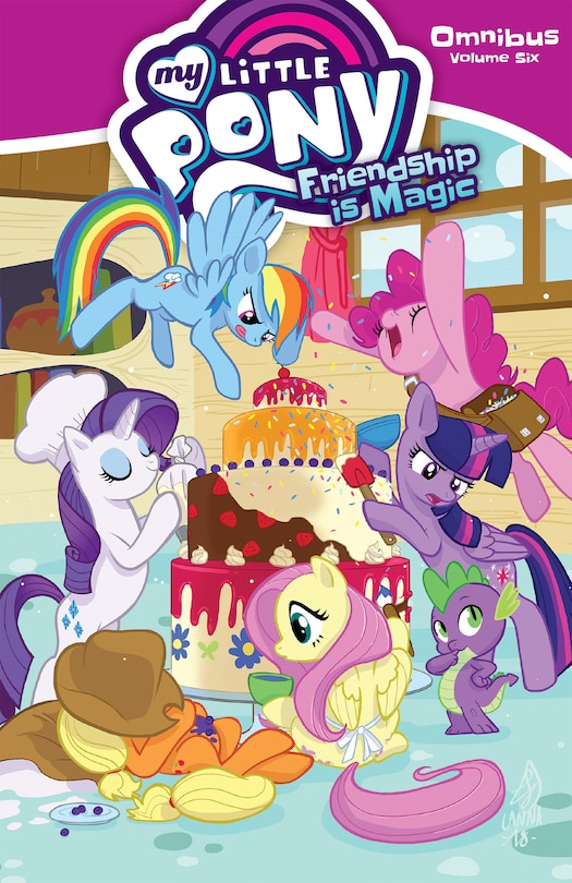 Front cover_My Little Pony Omnibus Volume 6