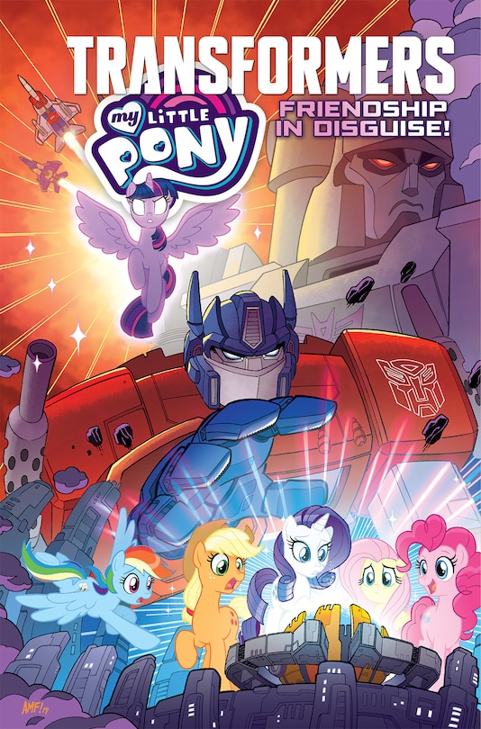 Front cover_My Little Pony/transformers: Friendship In Disguise