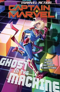 Front cover_Marvel Action: Captain Marvel: Ghost In The Machine (book Three)