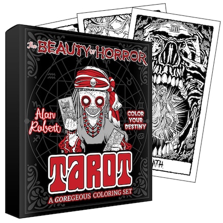 The Beauty Of Horror: Color Your Destiny Tarot Deck