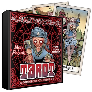 Couverture_The Beauty Of Horror: Fear Your Future Tarot Deck