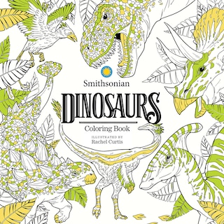 Front cover_Dinosaurs: A Smithsonian Coloring Book