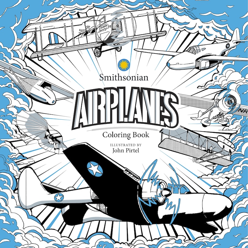 Couverture_Airplanes: A Smithsonian Coloring Book