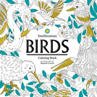 Front cover_Birds: A Smithsonian Coloring Book