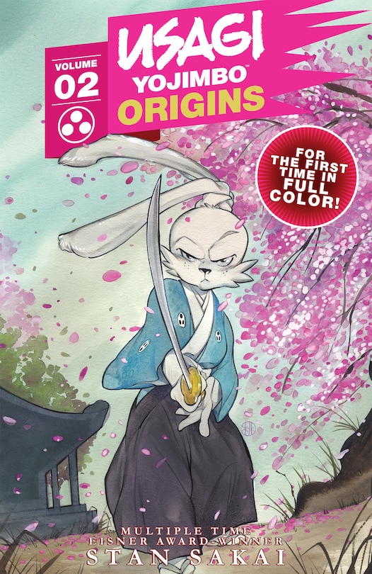 Front cover_Usagi Yojimbo Origins, Vol. 2: Wanderer's Road