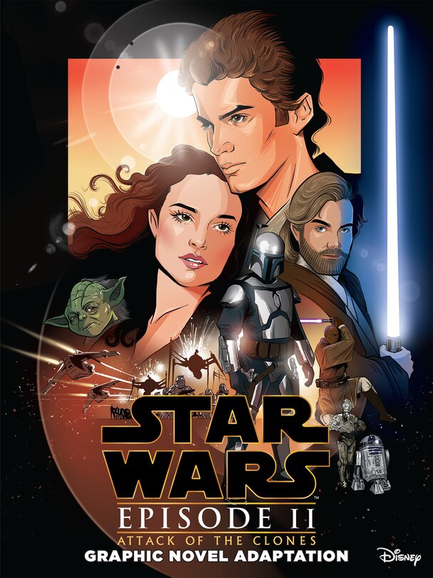 Front cover_Star Wars: Attack Of The Clones Graphic Novel Adaptation