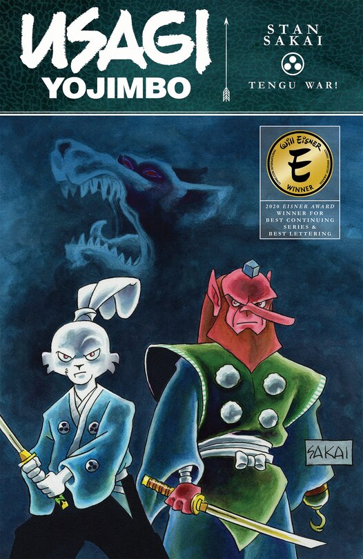 Front cover_Usagi Yojimbo: Tengu War!