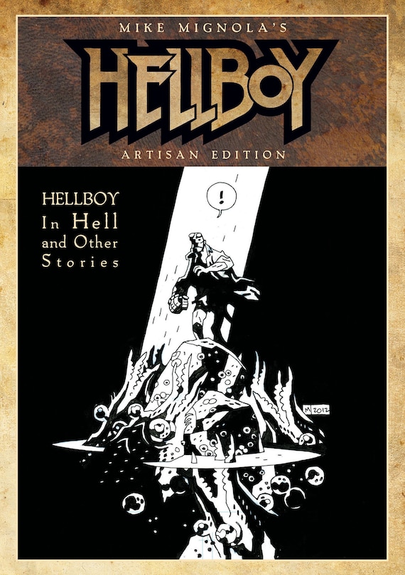 Front cover_Mike Mignola's Hellboy In Hell And Other Stories Artisan Edition