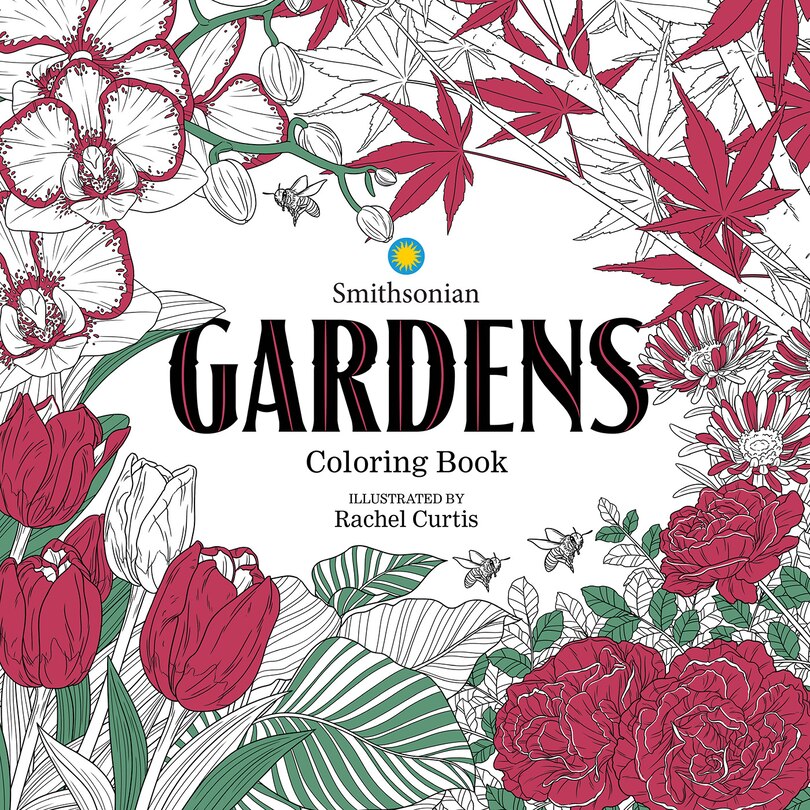 Couverture_Gardens: A Smithsonian Coloring Book