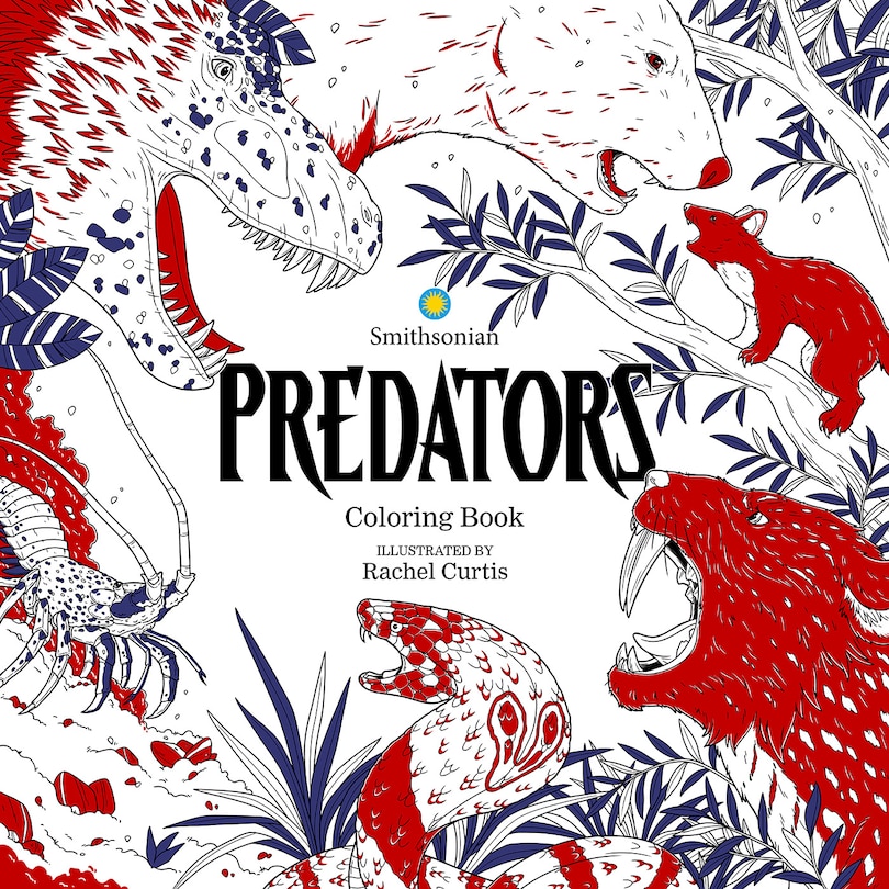 Couverture_Predators: A Smithsonian Coloring Book