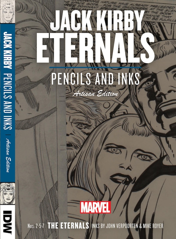 Couverture_Jack Kirby's The Eternals Pencils and Inks Artisan Edition