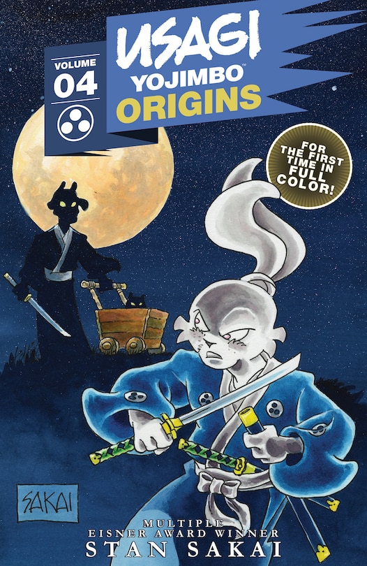 Front cover_Usagi Yojimbo Origins, Vol. 4: Lone Goat And Kid