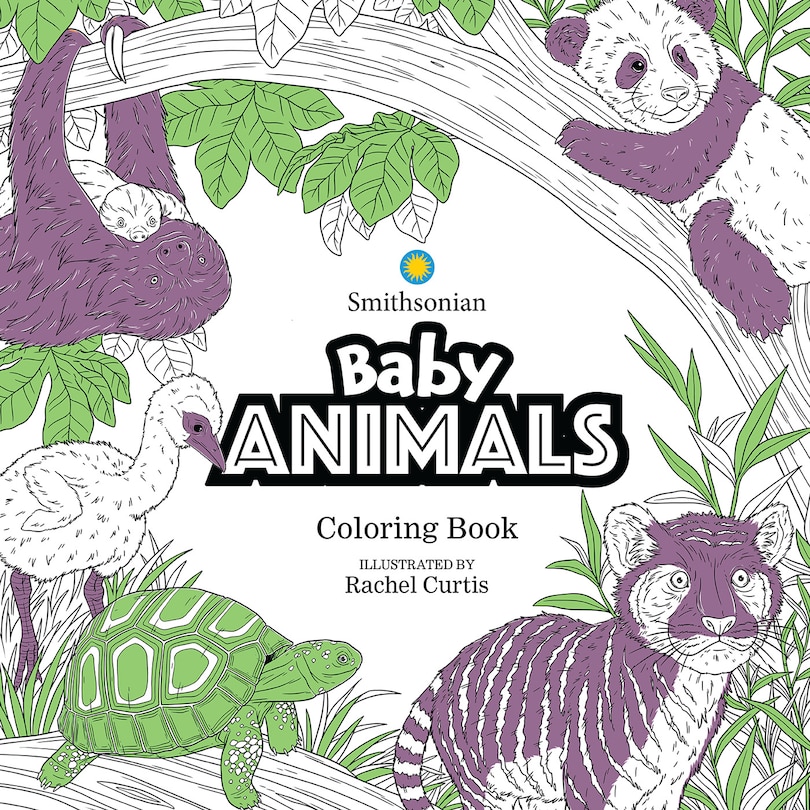 Couverture_Baby Animals: A Smithsonian Coloring Book