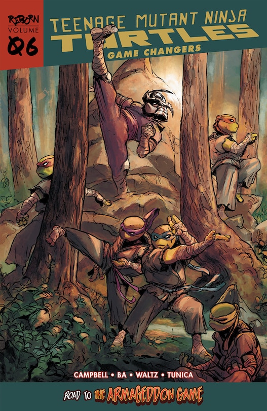 Front cover_Teenage Mutant Ninja Turtles: Reborn, Vol. 6 - Game Changers