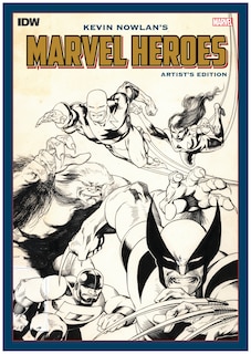 Front cover_Kevin Nowlan's Marvel Heroes Artist's Edition