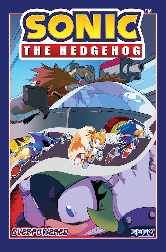 Front cover_Sonic The Hedgehog, Vol. 14: Overpowered