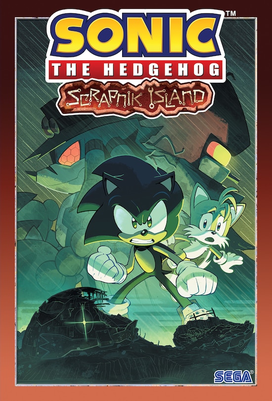 Front cover_Sonic the Hedgehog: Scrapnik Island