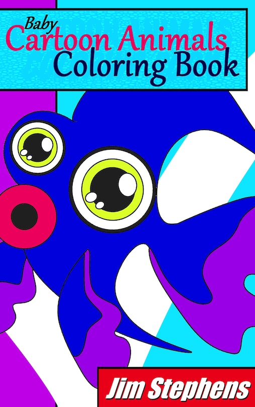 Front cover_Baby Cartoon Animals Coloring Book