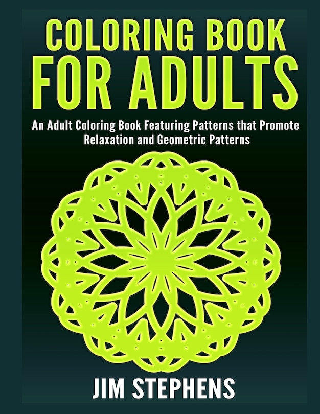Front cover_Coloring Book for Adults