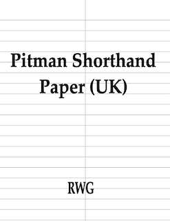 Front cover_Pitman Shorthand Paper (UK)