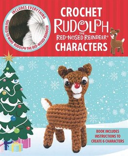 Front cover_Crochet Rudolph The Red-nosed Reindeer Characters