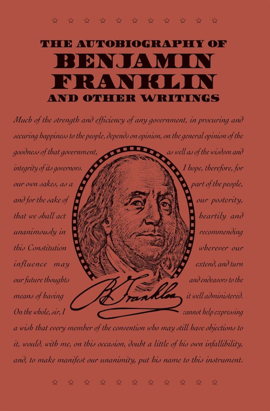 Front cover_The Autobiography of Benjamin Franklin and Other Writings
