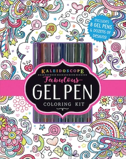 Couverture_Kaleidoscope: Fabulous Gel Pen Coloring Kit