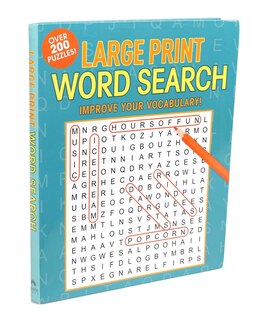 Front cover_Large Print Word Search