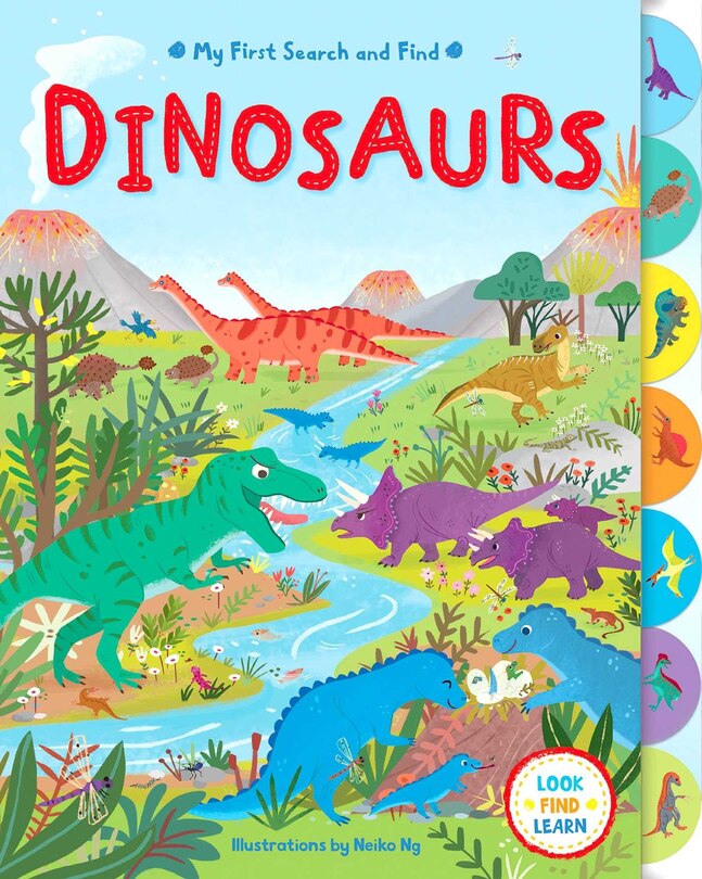 Couverture_My First Search and Find: Dinosaurs