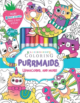 Kaleidoscope Coloring: Purrmaids, Llamacorns, And More!