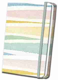 Pastel Striped Linen Journal de Editors Of Thunder Bay Press