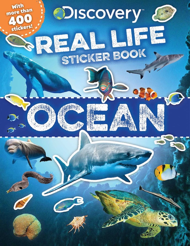 Couverture_Discovery Real Life Sticker Book: Ocean