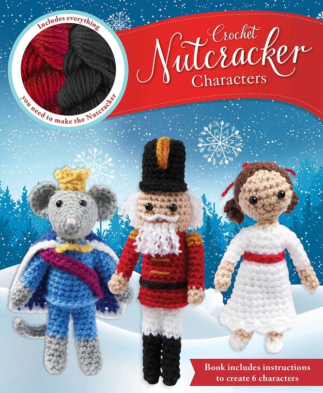 Front cover_Crochet Nutcracker Characters