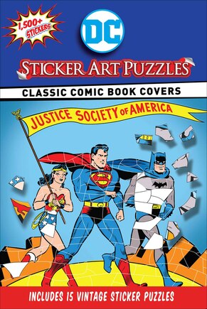 Dc Sticker Art Puzzles