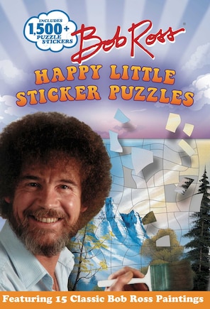 Bob Ross Happy Little Sticker Puzzles