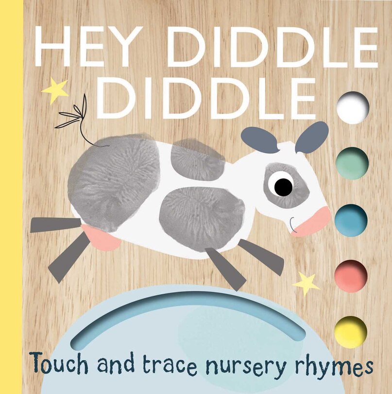 Front cover_Touch and Trace Nursery Rhymes: Hey Diddle Diddle