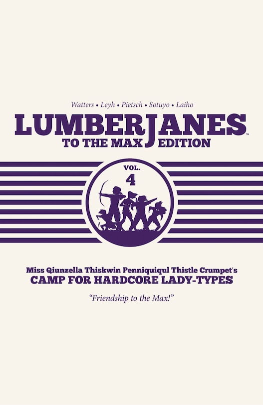 Couverture_Lumberjanes To the Max Vol. 4