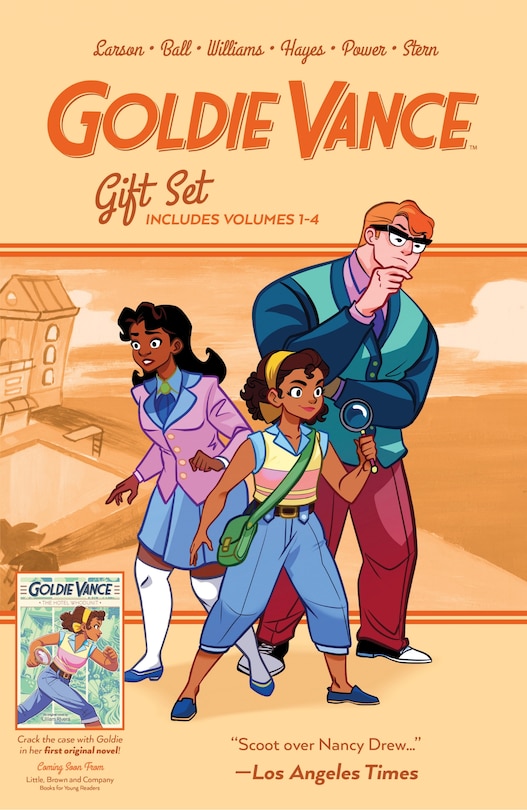 Front cover_Goldie Vance Graphic Novel Gift Set