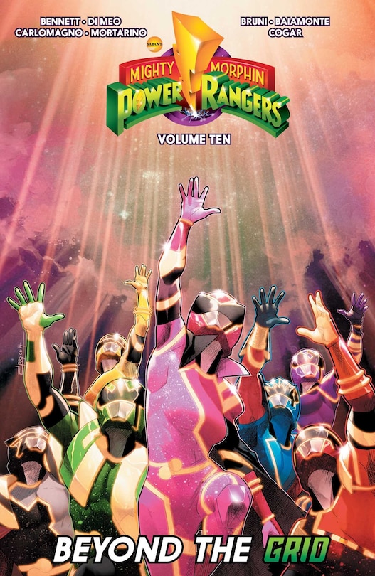 Front cover_Mighty Morphin Power Rangers Vol. 10