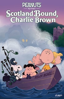 Front cover_Peanuts: Scotland Bound, Charlie Brown