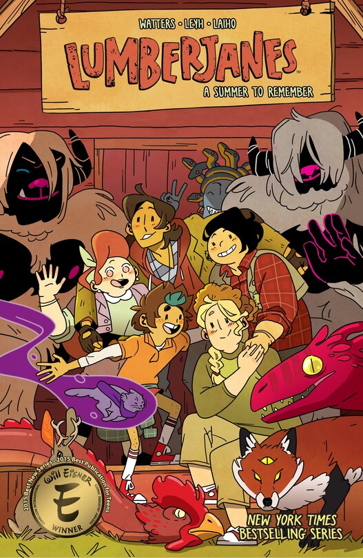 Couverture_Lumberjanes Vol. 19