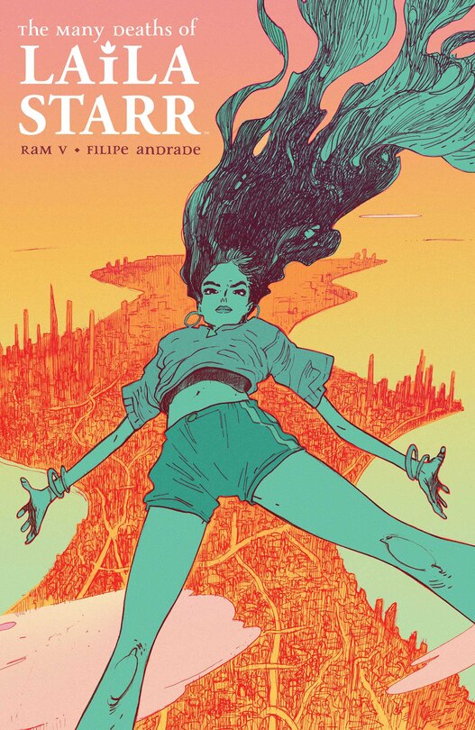 Front cover_The Many Deaths of Laila Starr